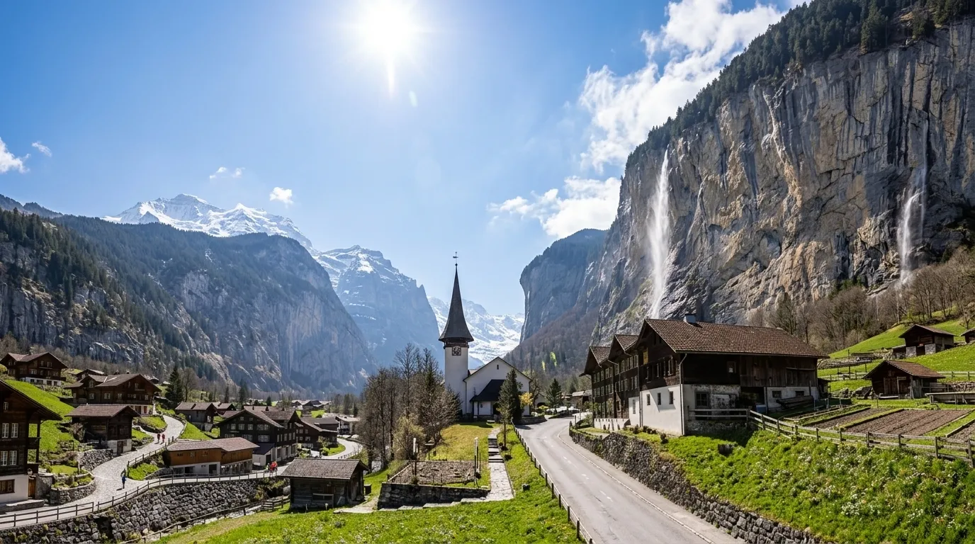 Interlaken + Lauterbrunnen + Mürren